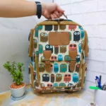 کوله پشتی فانتزی برزنتی با طرح جغد